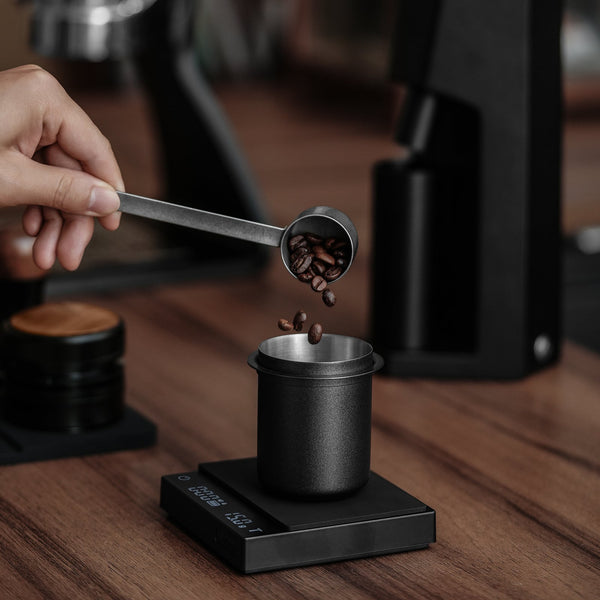 MHW-3BOMBER - Dosing Cup 58mm Silver Spot