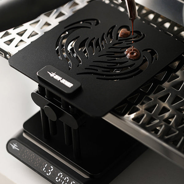 MHW-3BOMBER - Coffee Scale Stand Black