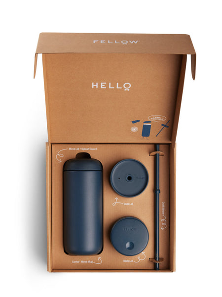 Fellow Carter 3-in-1 Sip System - 16oz Stone Blue