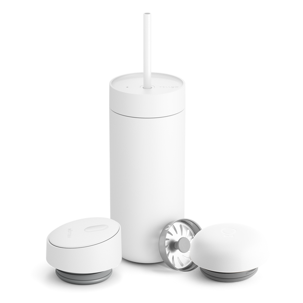 Fellow Carter 3-in-1 Sip System - 16oz Matt White