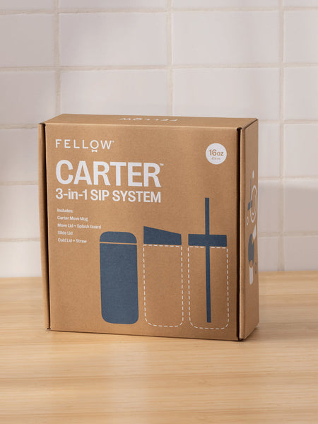 Fellow Carter 3-in-1 Sip System - 16oz Stone Blue