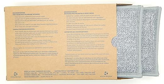Norwex EnviroSponges (Pack of 2) - Grey