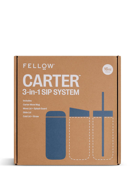 Fellow Carter 3-in-1 Sip System - 16oz Stone Blue