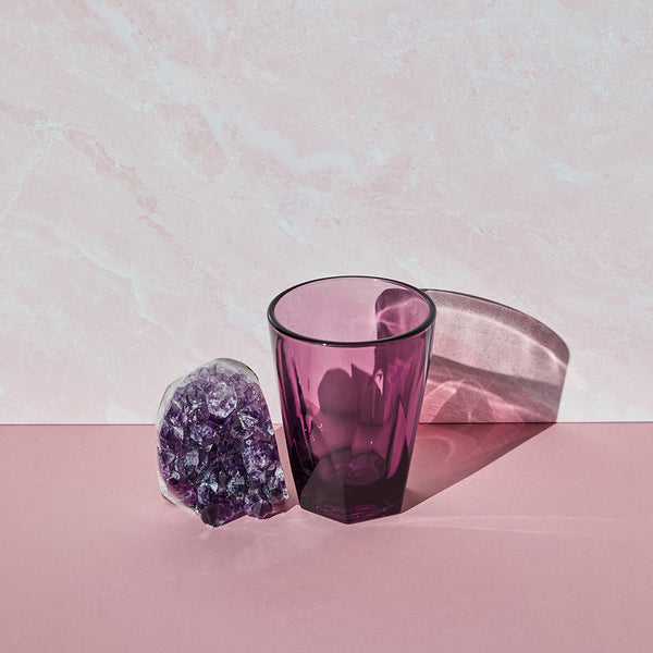 NotNeutral Vero 12oz Latte Glass - Amethyst