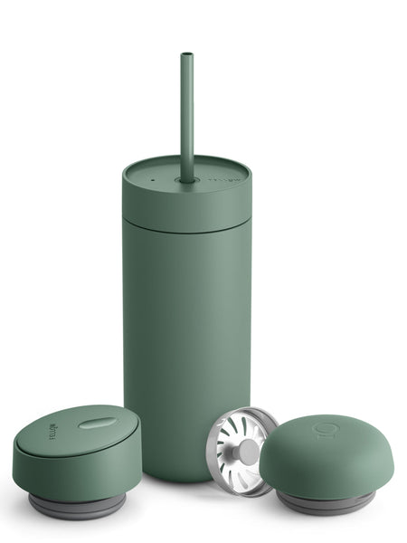 Fellow Carter 3-in-1 Sip System - 16oz Smoke Green