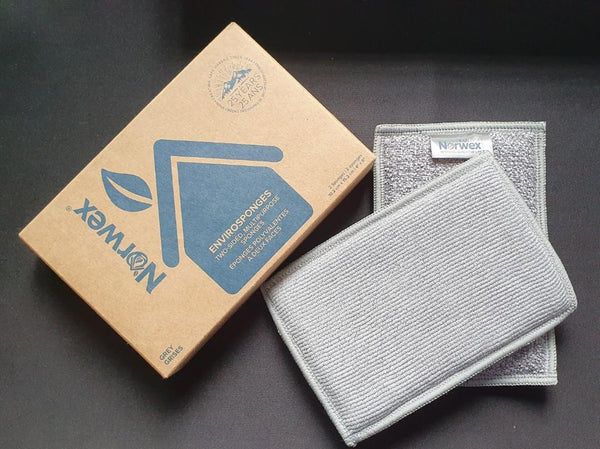 Norwex EnviroSponges (Pack of 2) - Grey
