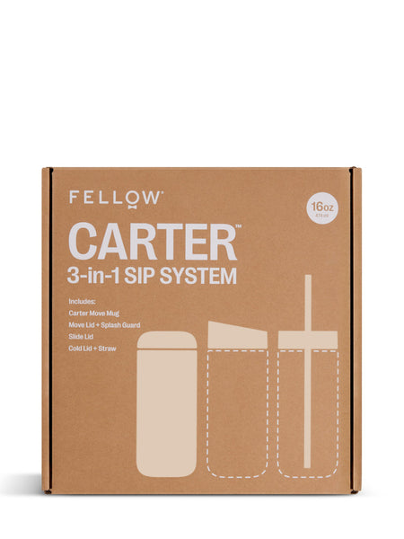 Fellow Carter 3-in-1 Sip System - 16oz Sand Dune