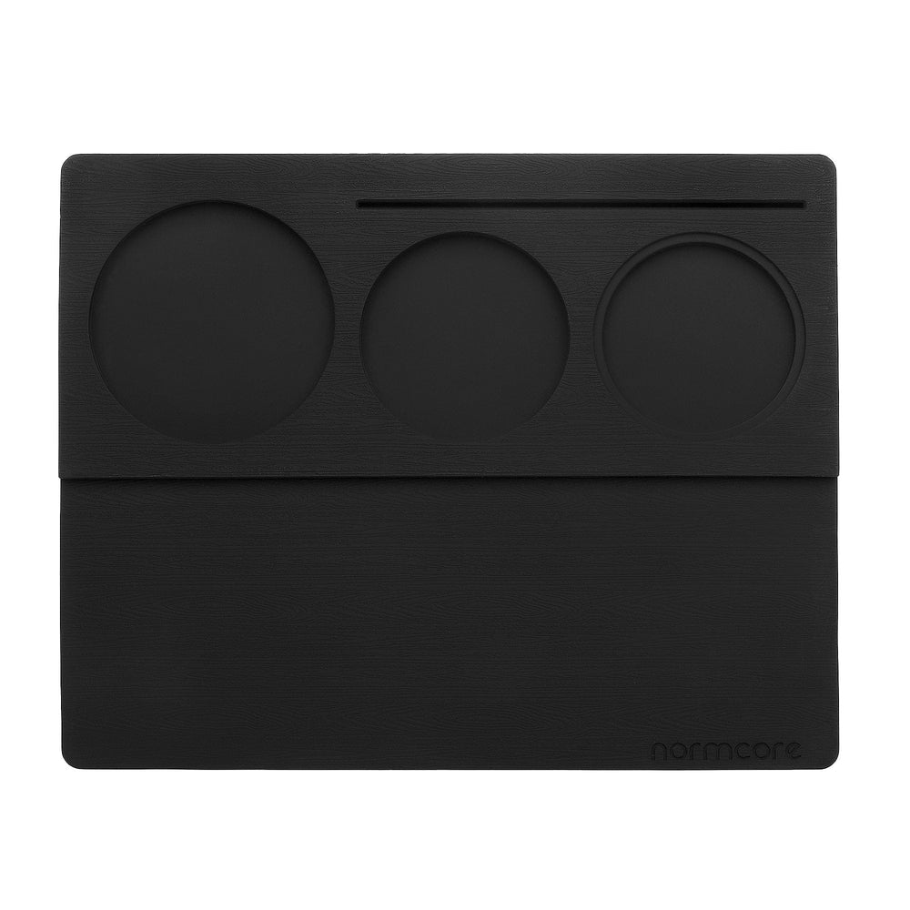 Normcore Espresso Tamping Mat V2 Black thecoffeeguy
