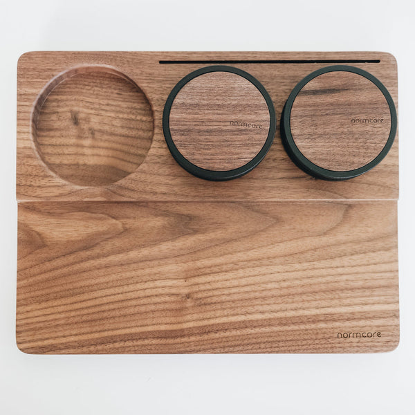 Normcore Espresso Walnut Tamping Station
