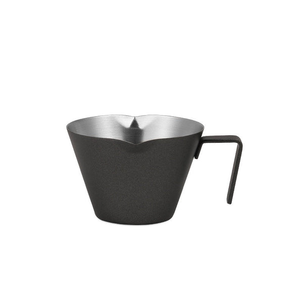 MHW-3BOMBER - Double Spout Steel Measuring Cup 100ml Matte Black