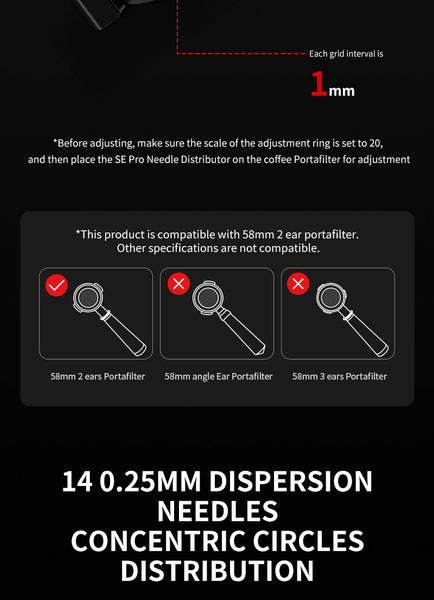 MHW-3BOMBER - Cyclone SE Pro Needle Distributor WDT Tool 58mm