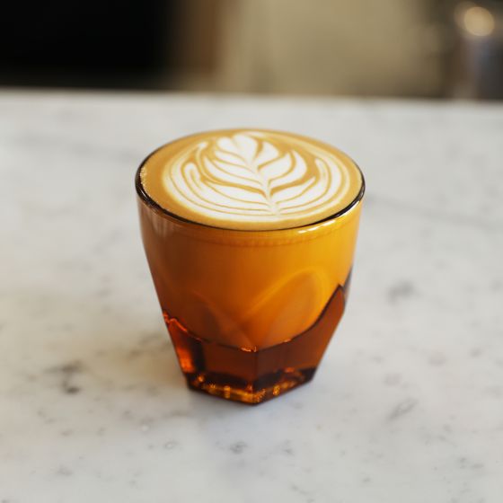 NotNeutral Vero 6oz Cappuccino Glass - Amber