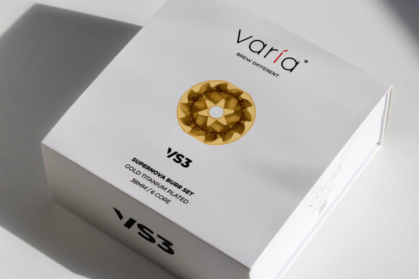 Varia VS3 - Supernova Gold Titanium Burr Set (For Gen 1)