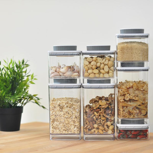 ANKOMN | Everlock Turn-N-Lock | Airtight Container (1.2L) - UV Proof Semiblack