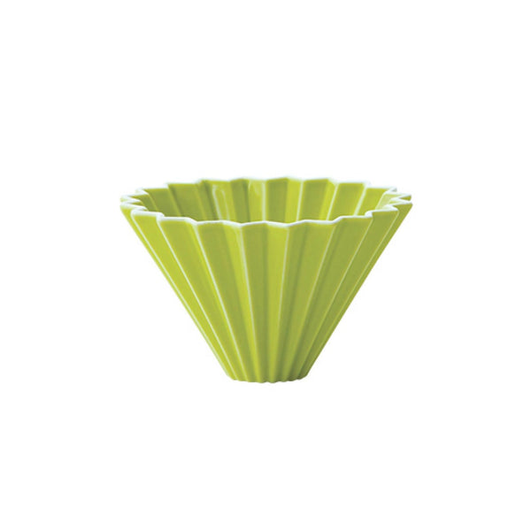 Origami Dripper Small Green (with resin holder)