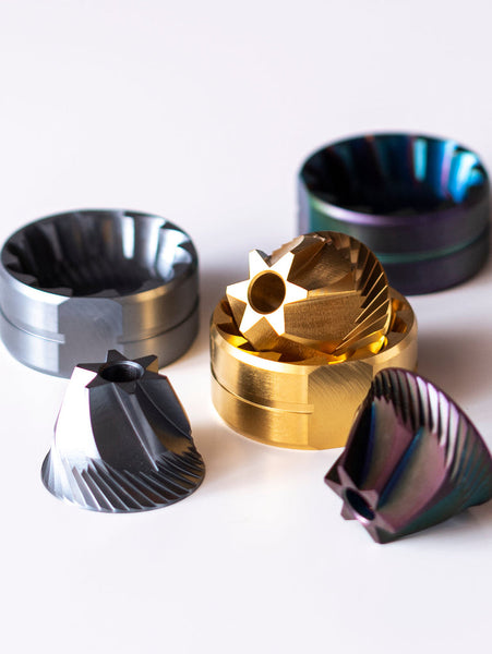 Varia VS3 - Supernova Gold Titanium Burr Set (For Gen 1)