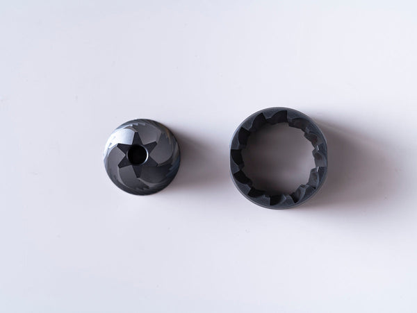 Varia VS3 - Supernova Black Titanium Burr Set (For Gen 1)