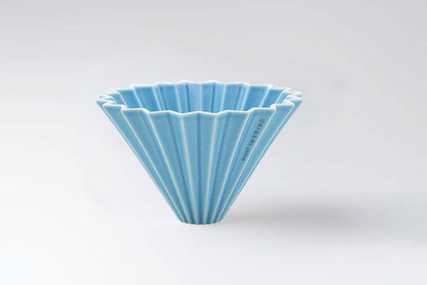 Origami Dripper Small Matt Blue (with resin holder)