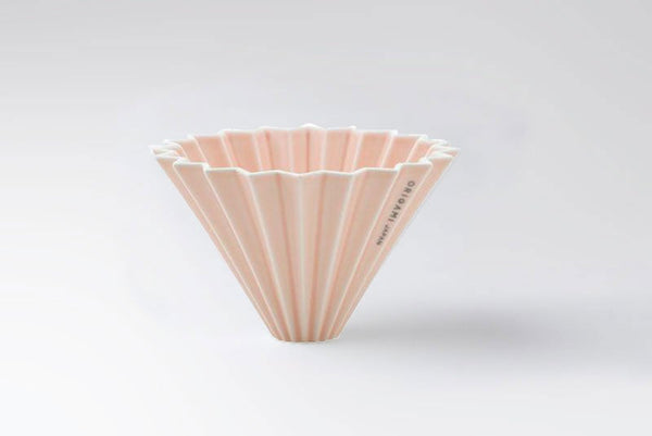 Origami Dripper Small Matt Pink (with resin holder)