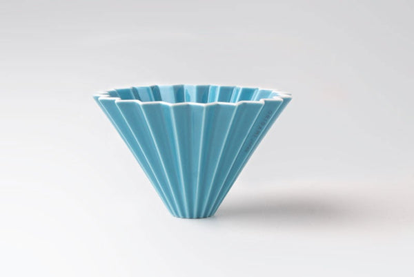 Origami Dripper Small Turquoise (with resin holder)