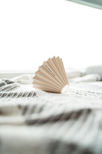 Origami Dripper Small Matt Beige (with resin holder)