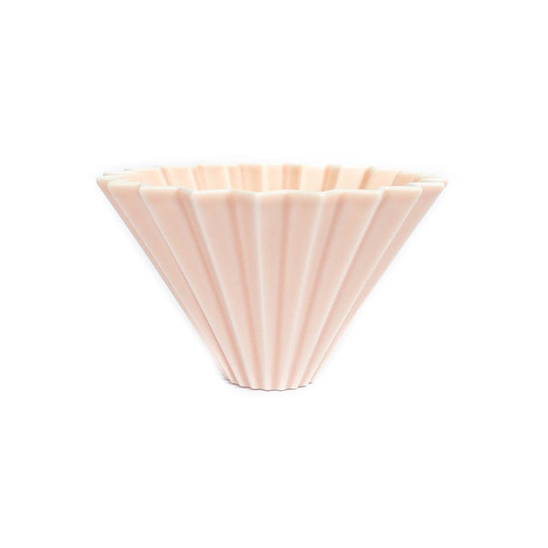 Origami Dripper Small Matt Pink (with resin holder)