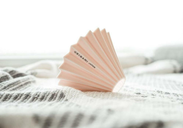 Origami Dripper Small Matt Pink (with resin holder)