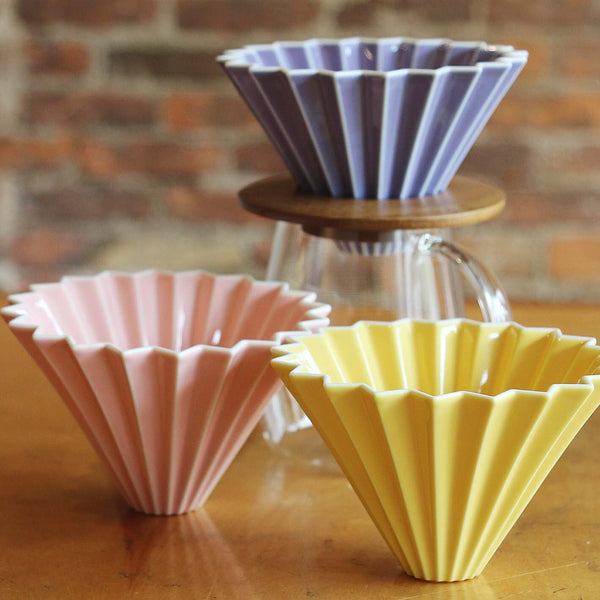 Origami Dripper Small Purple (with resin holder)