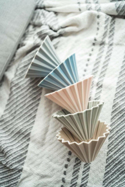 Origami Dripper Small Matt Grey (with resin holder)