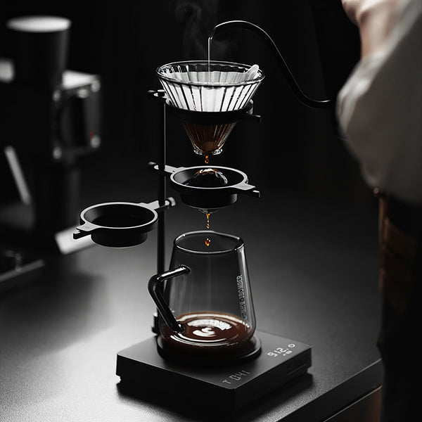 MHW-3BOMBER - Pourover Chilling Ball Black Stand