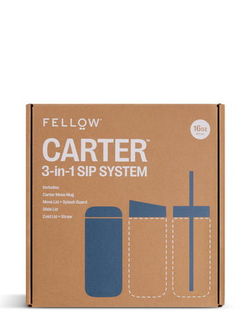 Fellow Carter 3-in-1 Sip System - 16oz Stone Blue