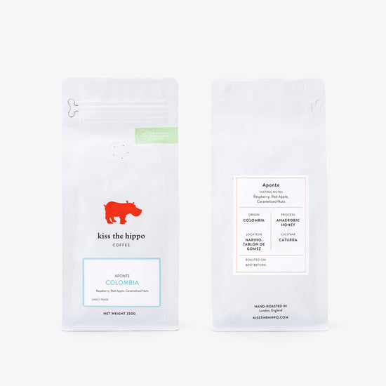 Kiss the Hippo Coffee - Colombia, Aponte Anaerobic