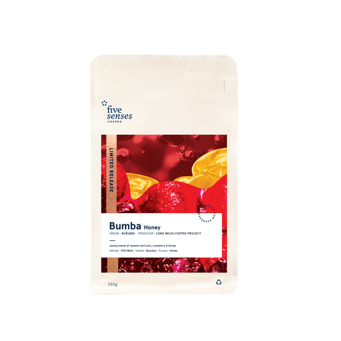 Five Senses Coffee - Bumba, Burundi Honey