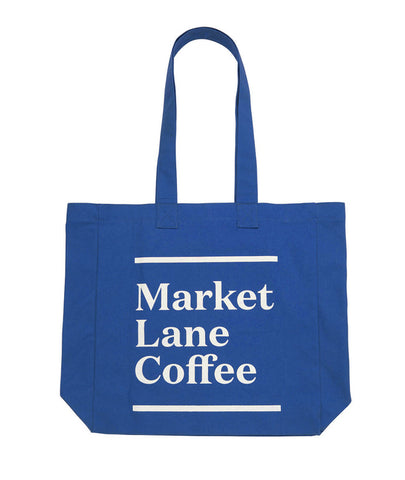 Market Lane - Tote Bag (Electric Blue)