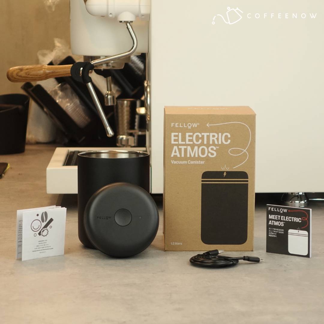 Fellow Atmos Electric Vacuum Canister - Black 1.2L – thecoffeeguy