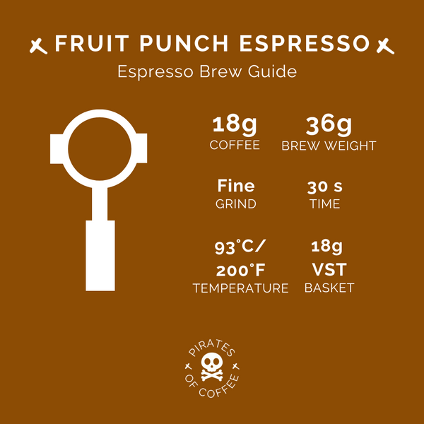 Pirates of Coffee - Fruit Punch Espresso, Ethiopia Natural