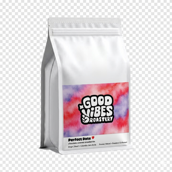 Good Vibes Roastery - Perfect Date, Brazil Nat + Colombia JairoArcila Strawberry Co-ferment