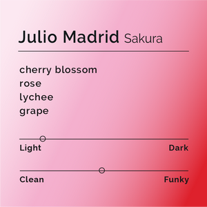 Black White Roasters - Julio Madrid, Sakura