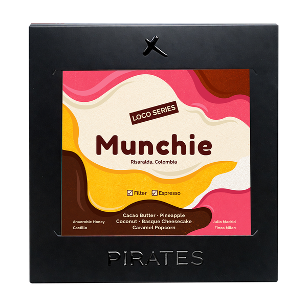 Pirates of Coffee - Munchie Espresso, Colombia La Riviera Anaerobic Honey