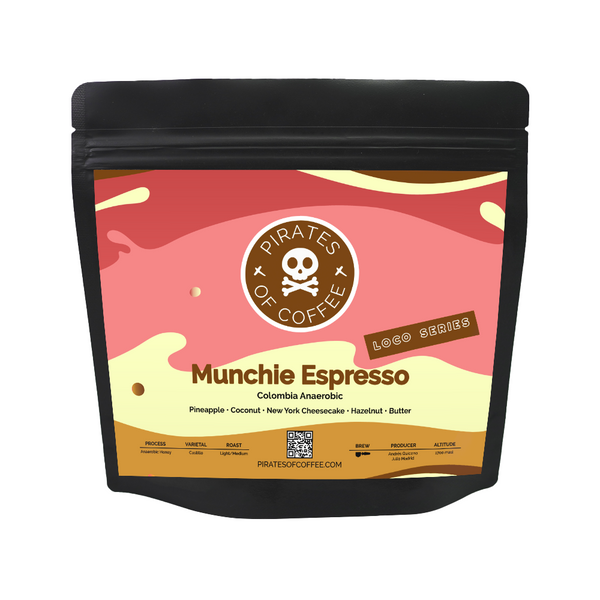Pirates of Coffee - Munchie Espresso, Colombia La Riviera Anaerobic Honey