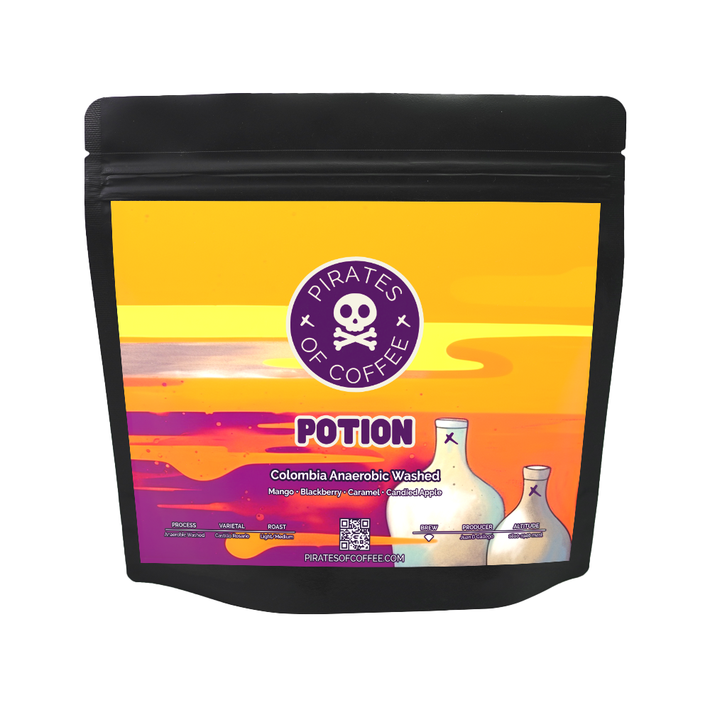 Pirates of Coffee - POTION, Colombia Anaerobic Washed
