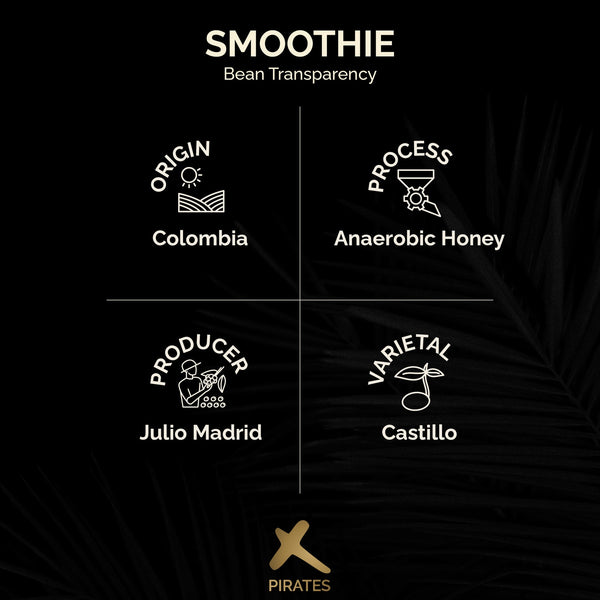 Pirates of Coffee - Smoothie Espresso, Colombia Anaerobic Honey