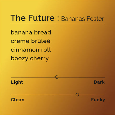 Black White Roasters - The Future, Banana Fosters