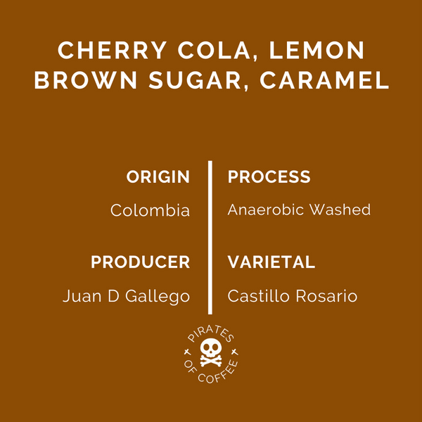 Pirates of Coffee - Wild Cherry Soda - Colombia Anaerobic Natural