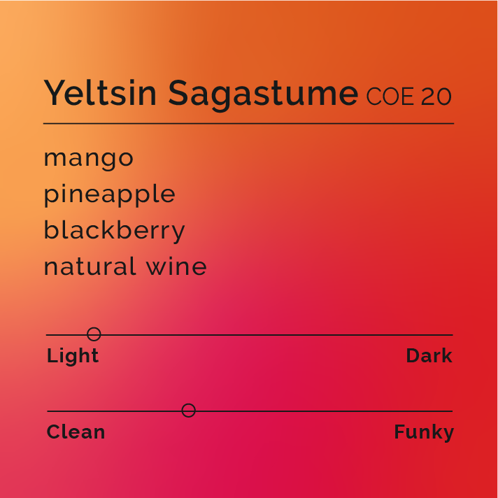 Black White Roasters - Yeltsin Sagastume COE #20
