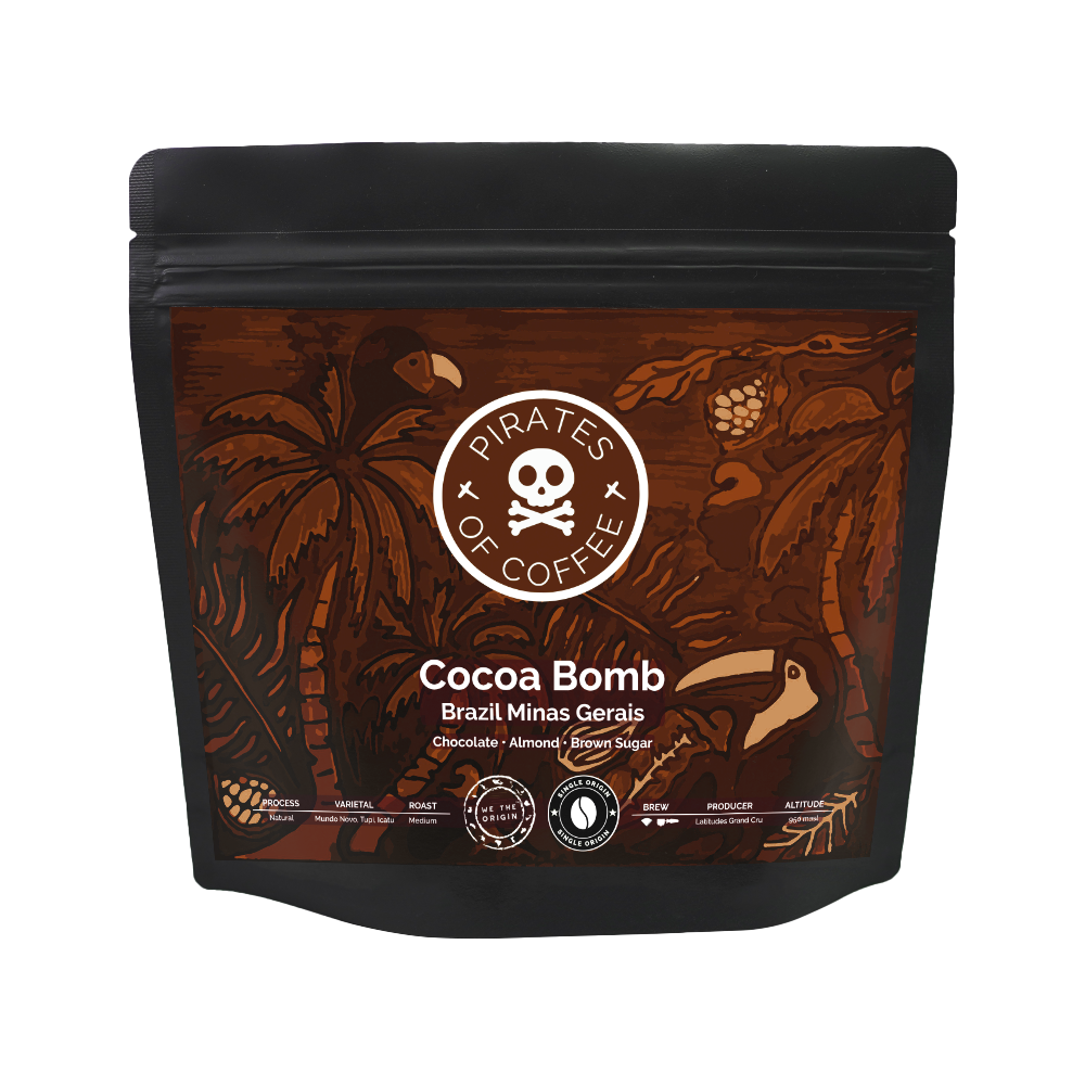 Pirates of Coffee - Cocoa Bomb, Brazil Minas Gerais