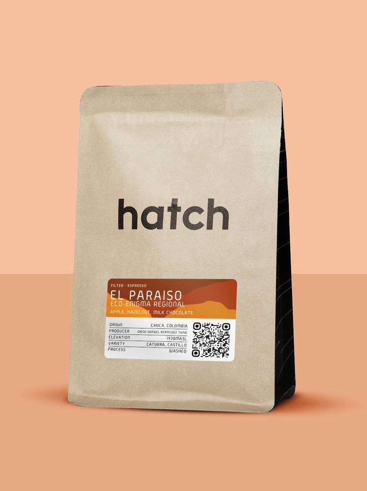 Hatch Coffee - [Filter/Espresso] Colombia El Paraiso Eco-Enigma