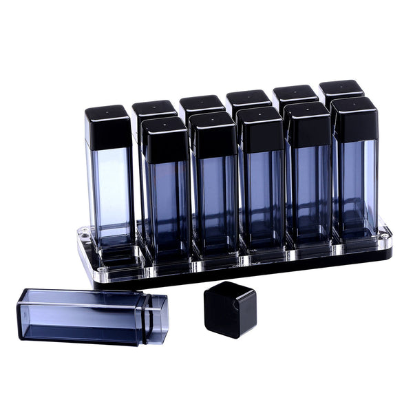 Normcore - 12pc Bean Cellar with Stand (Polycarbonate) Smoked Glass