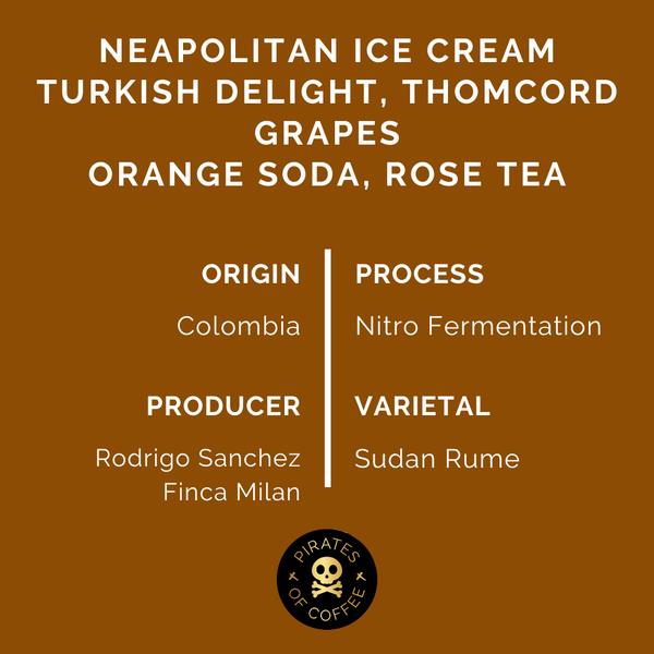 Pirates of Coffee - Lollipop Espresso, Colombia Nitro Fermentation