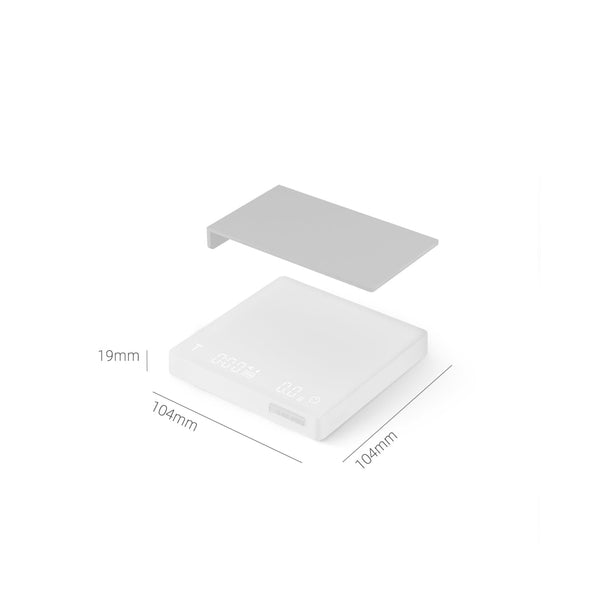 MHW-3BOMBER - Cube Espresso Scale 2.0 Mini White